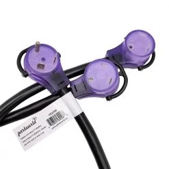 3 ft. STW 10/3 3-Wire RV 30 Amp Y Adapter Cord NEMA TT-30P Plug to 2 TT-30R Female Receptacle Splitter Cord by parkworld -Cheap parkworld Store parkworld rv marine cords 692088 4f 1000