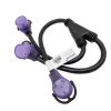 3 ft. STW 10/3 3-Wire RV 30 Amp Y Adapter Cord NEMA TT-30P Plug to 2 TT-30R Female Receptacle Splitter Cord by parkworld -Cheap parkworld Store parkworld rv marine cords 692088 64 1000