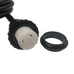 50 ft. STW 6/3 plus 8/1 RV/Marine 50 Amp 125-Volt/250-Volt Extension Cord 14-50P Plug to SS2-50R Twist Lock Receptacle by parkworld -Cheap parkworld Store parkworld rv marine cords 692279 1f 1000