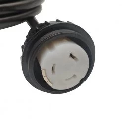 50 ft. STW 6/3 plus 8/1 RV/Marine 50 Amp 125-Volt/250-Volt Extension Cord 14-50P Plug to SS2-50R Twist Lock Receptacle by parkworld -Cheap parkworld Store parkworld rv marine cords 692279 4f 1000