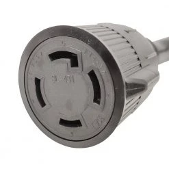 1 ft. 10/3 STW 3-Wire RV 30 Amp TT-30P Plug to L14-30R(2 Hots Bridged) Generator Transfer Switch Adapter Cord by parkworld 7 1 ft. 10/3 STW 3-Wire RV 30 Amp TT-30P Plug to L14-30R(2 Hots Bridged) Generator Transfer Switch Adapter Cord by parkworld -Cheap parkworld Store parkworld rv marine cords 885446 4f 1000