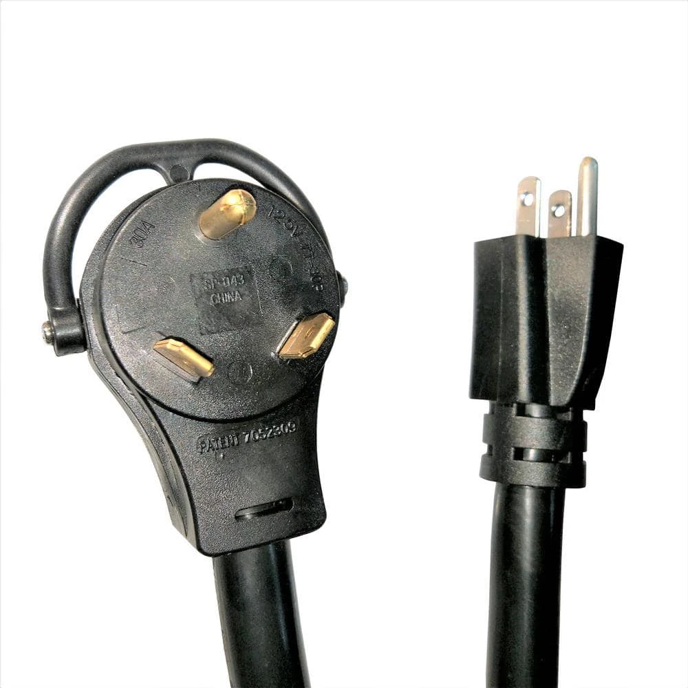 1.5 ft. 10/3 3-Wire RV V-Adapter Cord NEMA 5-15P Plug and TT-30P Plug to 14-50R Receptacle V Splitter Cord by parkworld 5 1.5 ft. 10/3 3-Wire RV V-Adapter Cord NEMA 5-15P Plug and TT-30P Plug to 14-50R Receptacle V Splitter Cord by parkworld - Image 3