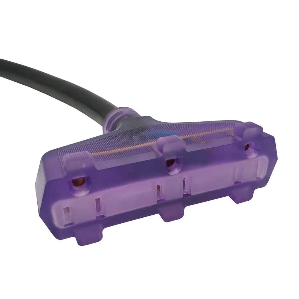 25 ft. 10/3 RV 30 Amp 125-Volt 3-Prong TT-30P Plug to 3x 5-15R Tri-Outlets Adapter Cord (NEMA TT-30P to (3)5-15R) by parkworld 6 25 ft. 10/3 RV 30 Amp 125-Volt 3-Prong TT-30P Plug to 3x 5-15R Tri-Outlets Adapter Cord (NEMA TT-30P to (3)5-15R) by parkworld - Image 4