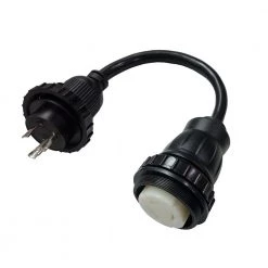 1.5 ft. 10/3 RV/Marine 30 Amp 125-Volt Locking L5-30P Plug to 50 Amp Marine Shore Power SS1-50R Adapter Cord in Black by parkworld 7 1.5 ft. 10/3 RV/Marine 30 Amp 125-Volt Locking L5-30P Plug to 50 Amp Marine Shore Power SS1-50R Adapter Cord in Black by parkworld -Cheap parkworld Store parkworld rv marine cords 885927 c3 1000
