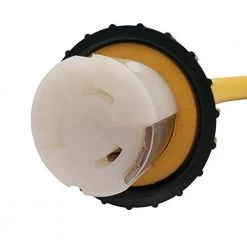 2 ft. 6/3 3-Wire 50 Amp 125-Volt Marine Shore Power SS1-50P to SS2-50R Adapter Cord by parkworld -Cheap parkworld Store parkworld rv marine cords 885958 1f 1000