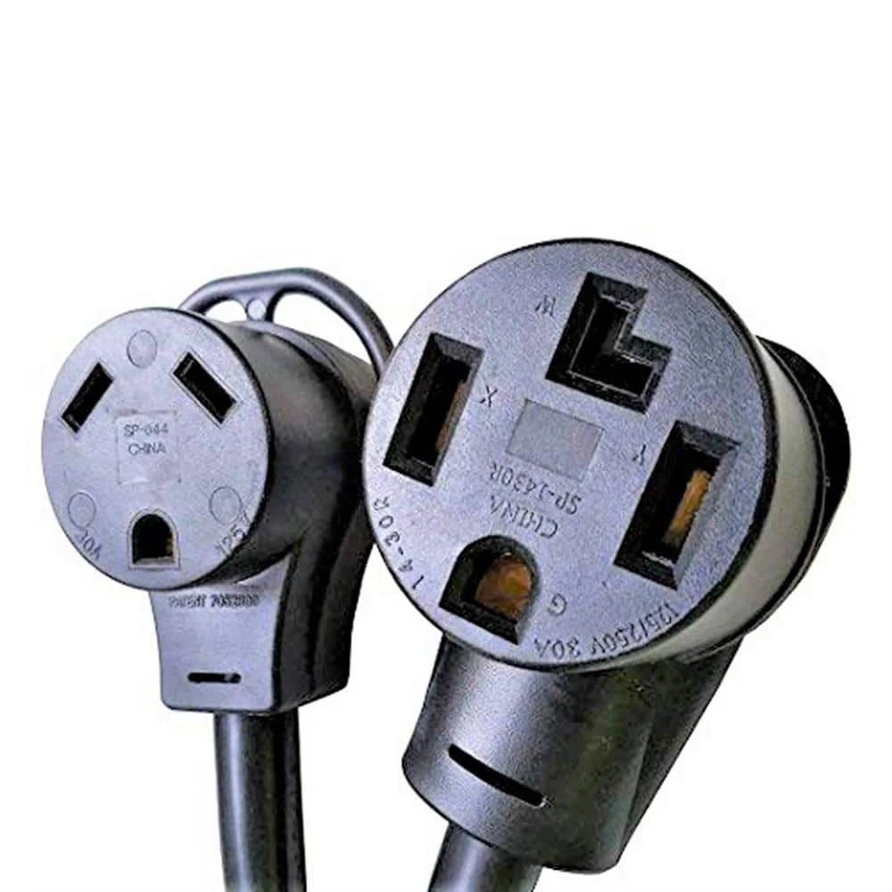 1.5 ft. 10/4 4-Wire RV 50 Amp 4-Prong V Adapter Cord NEMA 14-50P Plug to TT-30R & 14-30R Receptacle V Splitter Cord by parkworld 6 1.5 ft. 10/4 4-Wire RV 50 Amp 4-Prong V Adapter Cord NEMA 14-50P Plug to TT-30R & 14-30R Receptacle V Splitter Cord by parkworld - Image 4