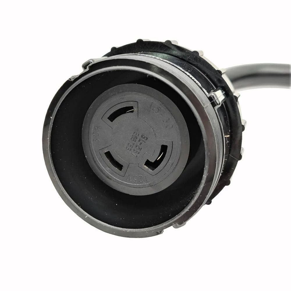 15 ft. 10/3 STW RV Shore Power 30 Amp 125-Volt TT-30P to Twist Locking L5-30R Adapter Extension Cord by parkworld 6 15 ft. 10/3 STW RV Shore Power 30 Amp 125-Volt TT-30P to Twist Locking L5-30R Adapter Extension Cord by parkworld - Image 4