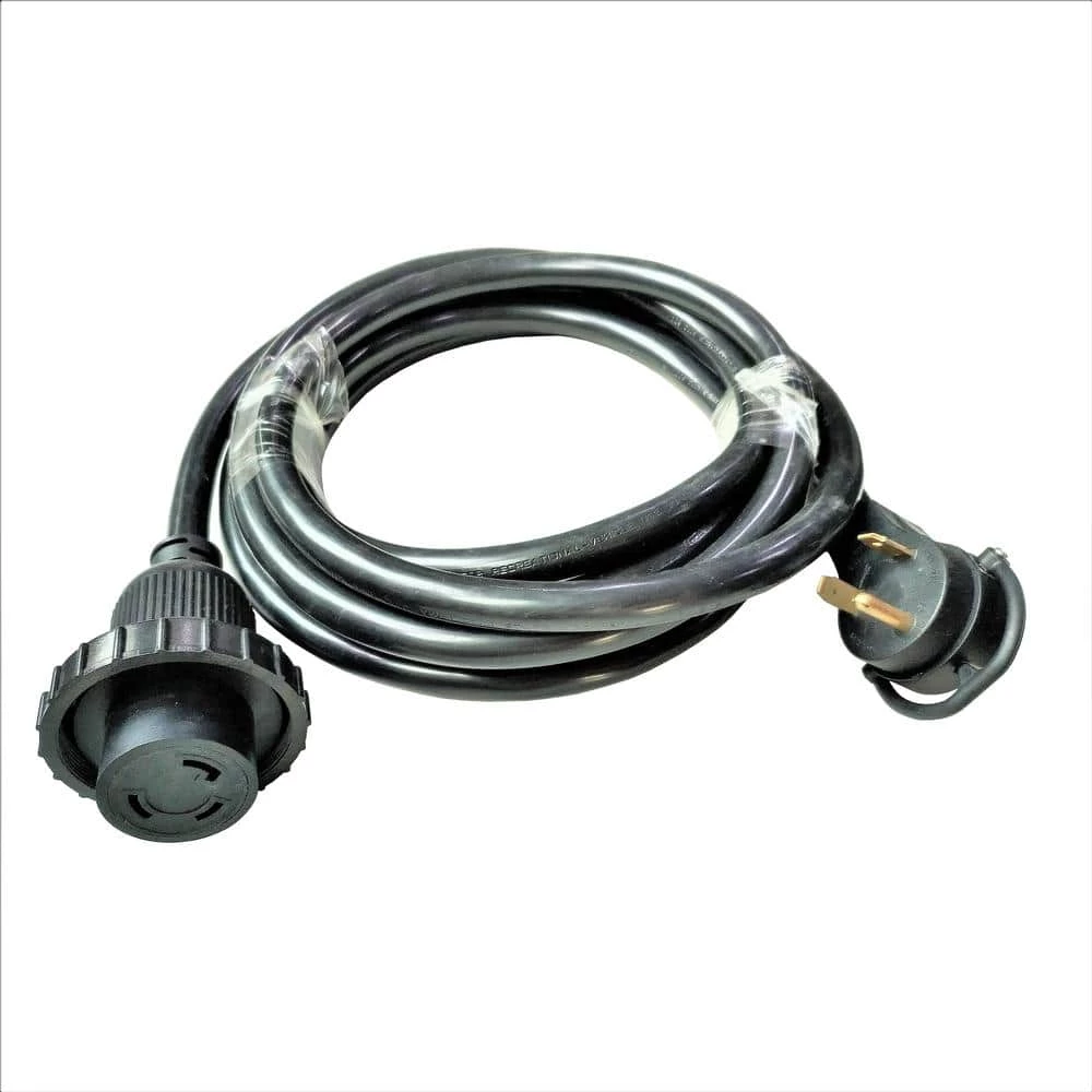 15 ft. 10/3 STW RV Shore Power 30 Amp 125-Volt TT-30P to Twist Locking L5-30R Adapter Extension Cord by parkworld 3 15 ft. 10/3 STW RV Shore Power 30 Amp 125-Volt TT-30P to Twist Locking L5-30R Adapter Extension Cord by parkworld