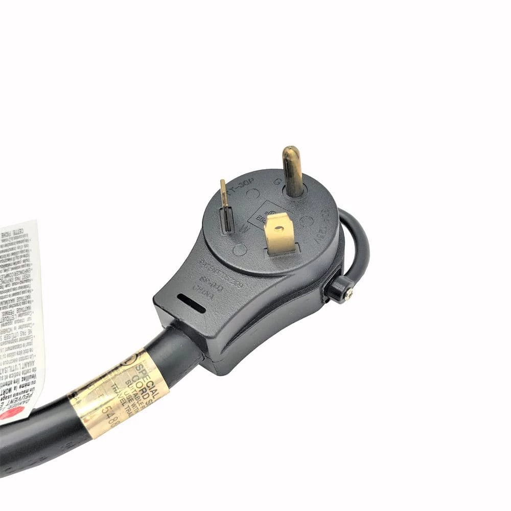 15 ft. 10/3 STW RV Shore Power 30 Amp 125-Volt TT-30P to Twist Locking L5-30R Adapter Extension Cord by parkworld 4 15 ft. 10/3 STW RV Shore Power 30 Amp 125-Volt TT-30P to Twist Locking L5-30R Adapter Extension Cord by parkworld - Image 2