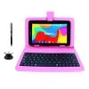 7 in. 2GB RAM 32GB Storage Android 12 Tablet with Pink Leather Keyboard, Holder and Pen by LINSAY 1 7 in. 2GB RAM 32GB Storage Android 12 Tablet with Pink Leather Keyboard, Holder and Pen by LINSAY -Cheap parkworld Store pink linsay tablets accessories f7uhdbkspinkp 64 1000