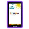 7 in. 2GB RAM 32GB Android 12 Quad Core Tablet with Purple Kids Defender Case by LINSAY