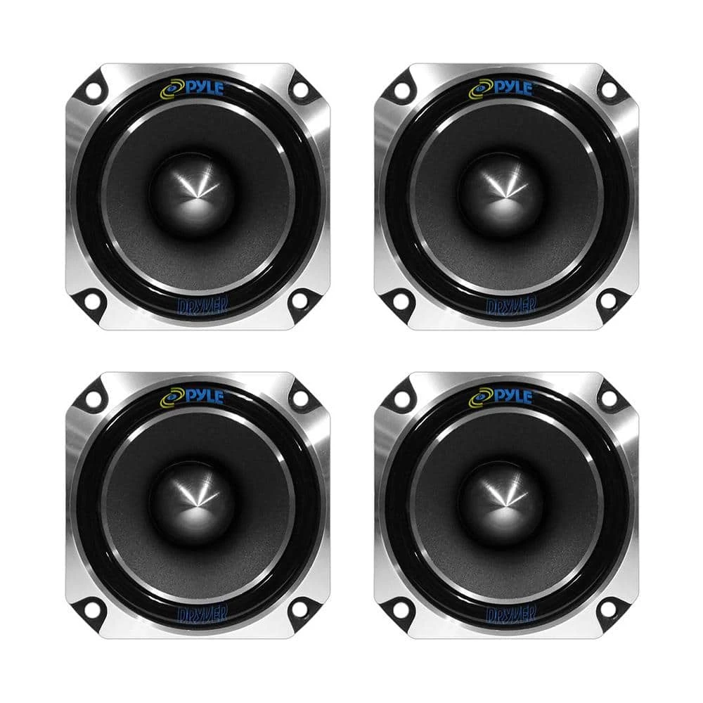 Pro 1 in. 300-Watt Heavy-Duty Titanium Super Car Tweeter (4-Pack) by Pyle 3 Pro 1 in. 300-Watt Heavy-Duty Titanium Super Car Tweeter (4-Pack) by Pyle