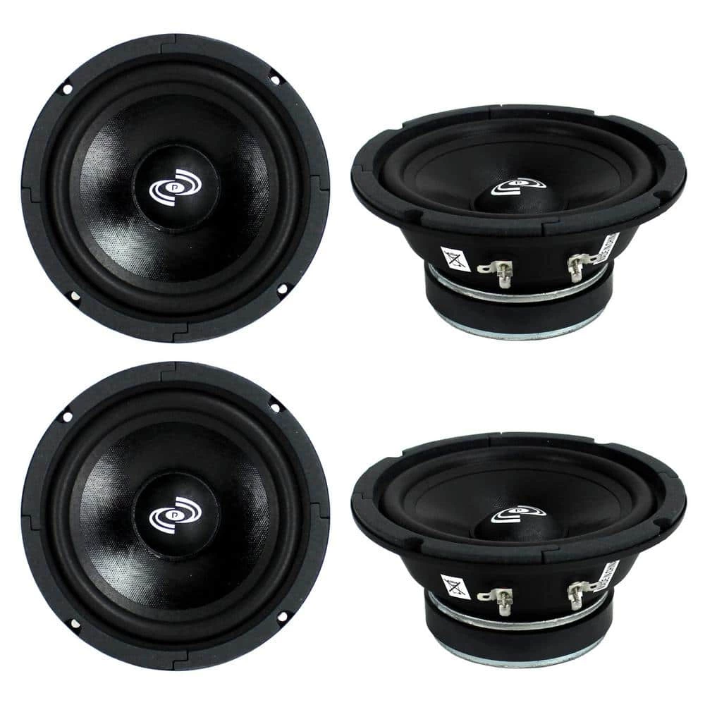 MidRange 6.5 in. 1200-Watt Car Mid Bass Mid Range Woofers Audio Speakers by Pyle 3 MidRange 6.5 in. 1200-Watt Car Mid Bass Mid Range Woofers Audio Speakers by Pyle