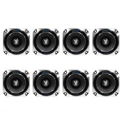 Dryver 1 in. 300-Watt Heavy-Duty Titanium Super Car Tweeter (8-Pack) by Pyle