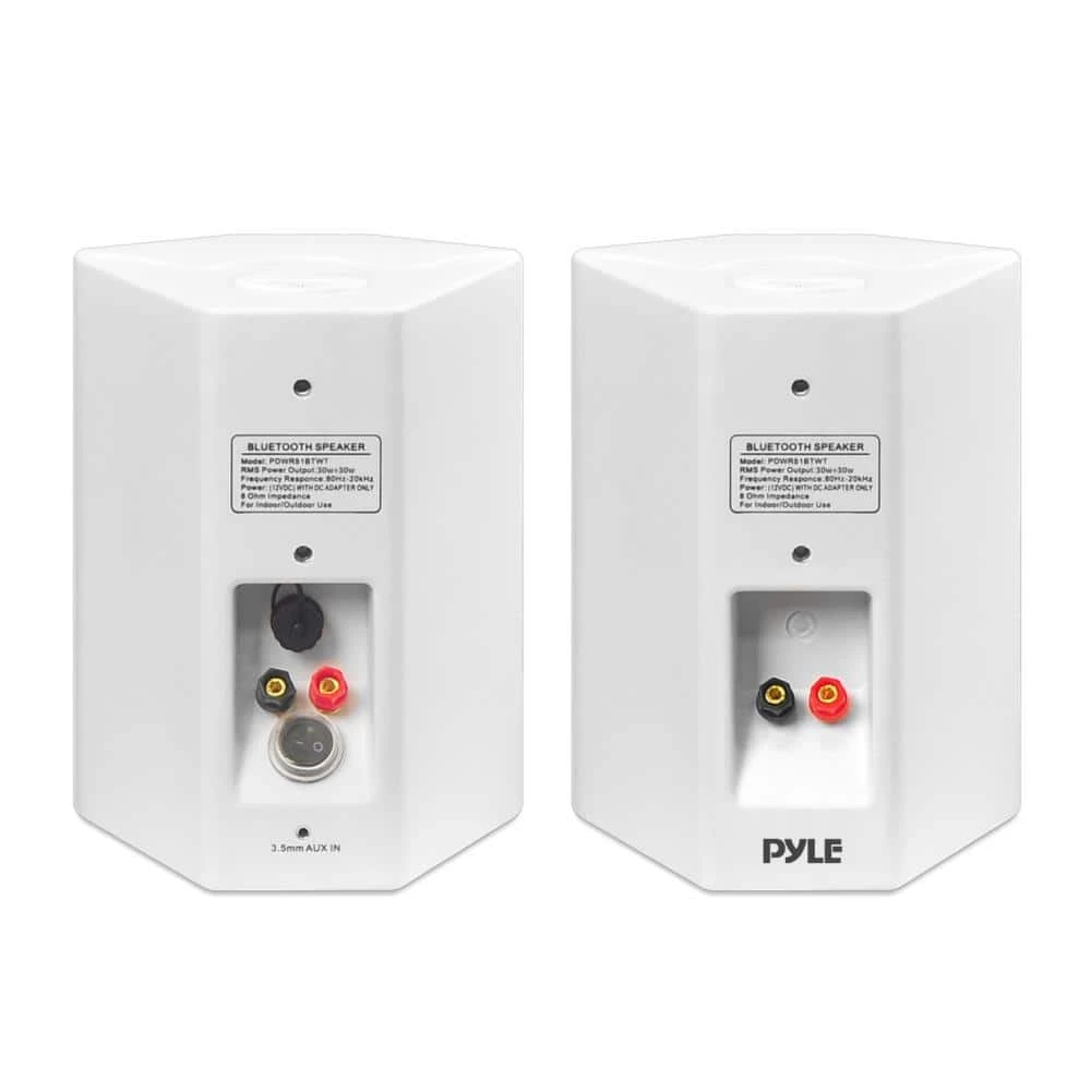 6.5 in. Wall-Mount Bluetooth Speaker System by Pyle 4 6.5 in. Wall-Mount Bluetooth Speaker System by Pyle - Image 2