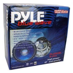 12 in. 1200-Watt DVC Blue Power Stereo Car Audio Subwoofer by Pyle 10 12 in. 1200-Watt DVC Blue Power Stereo Car Audio Subwoofer by Pyle -Cheap parkworld Store pyle car cell phone accessories pl1290bl 1f 1000