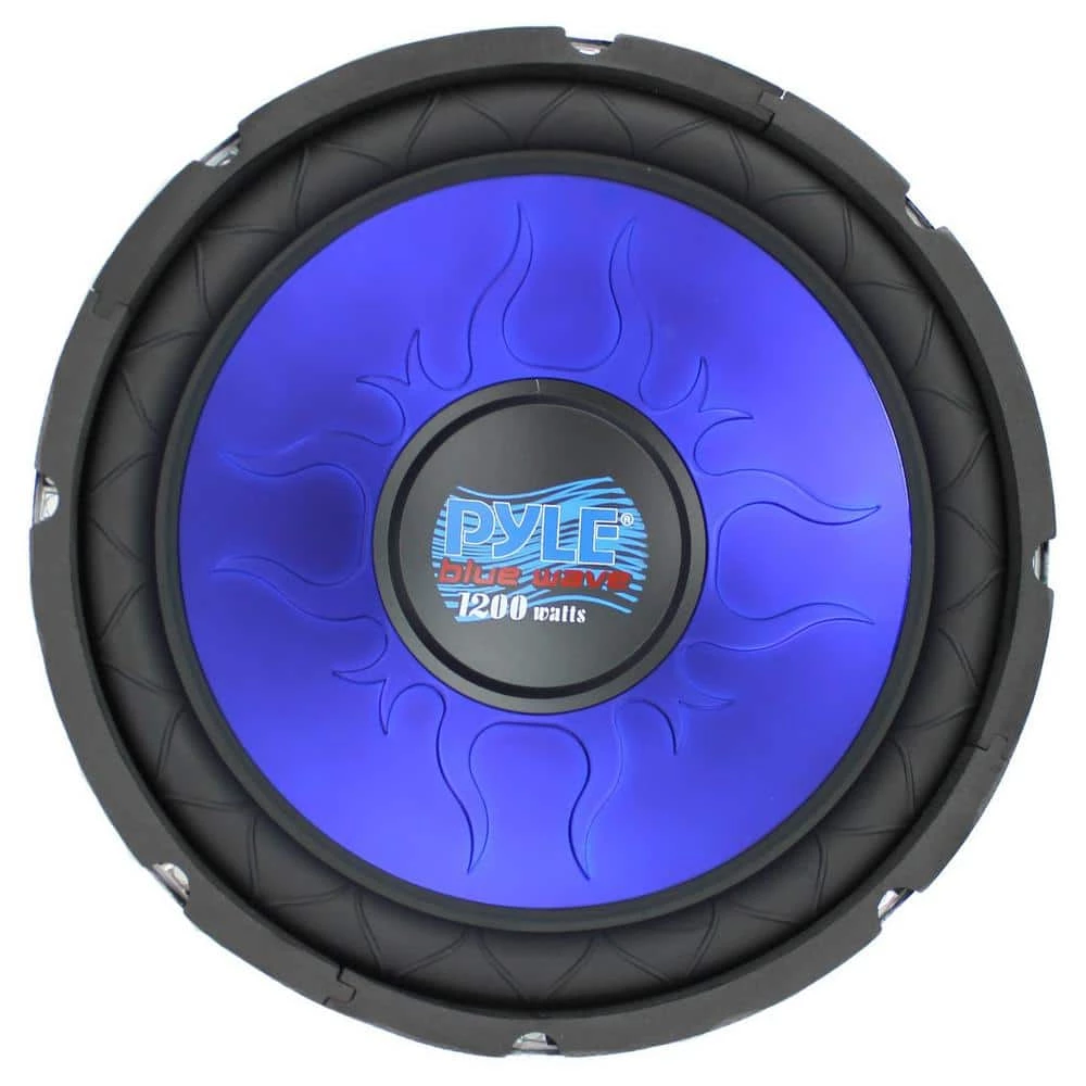 12 in. 1200-Watt DVC Blue Power Stereo Car Audio Subwoofer by Pyle 3 12 in. 1200-Watt DVC Blue Power Stereo Car Audio Subwoofer by Pyle