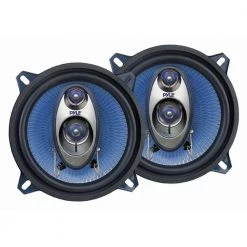 6.5 in. 360-Watt 3-Way Plus 5.25 in. 200-Watt Car Audio Coaxial Speakers by Pyle -Cheap parkworld Store pyle car cell phone accessories pl63bl pl53bl 4f 1000