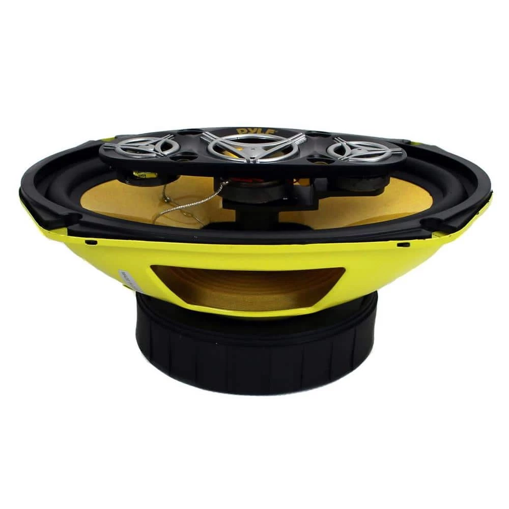 6 in. x 9 in. 8-Way 500-Watt Car Audio Stereo Coaxial Speakers by Pyle 4 6 in. x 9 in. 8-Way 500-Watt Car Audio Stereo Coaxial Speakers by Pyle - Image 2