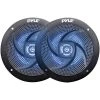 4 in. 100-Watt Low-Profile Waterproof Marine Speakers with LEDs by Pyle 1 4 in. 100-Watt Low-Profile Waterproof Marine Speakers with LEDs by Pyle -Cheap parkworld Store pyle car cell phone accessories plmrs43bl 64 1000