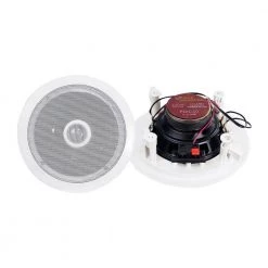 6.5 in. 250-Watt 2 Way In Wall/Ceiling Home Speaker System (3-Pair) by Pyle -Cheap parkworld Store pyle ceiling speakers 3 x pdic60 1f 1000