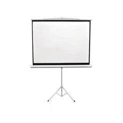 72 in. Floor-Standing Portable Tripod Manual Projector Screen by Pyle -Cheap parkworld Store pyle projector screens prjtp72 1f 1000