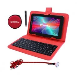 7 in. 2GB RAM 32GB Android 12 Quad Core Tablet with Red Keyboard Earphones and Stylus Pen by LINSAY 7 7 in. 2GB RAM 32GB Android 12 Quad Core Tablet with Red Keyboard Earphones and Stylus Pen by LINSAY -Cheap parkworld Store red linsay tablets accessories f7xhdbkr 4f 1000