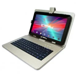 10.1 in. 2GB RAM 32GB Android 12 Quad Core Tablet with Silver Keyboard by LINSAY 7 10.1 in. 2GB RAM 32GB Android 12 Quad Core Tablet with Silver Keyboard by LINSAY -Cheap parkworld Store silver linsay tablets accessories f10xhdbds 4f 1000