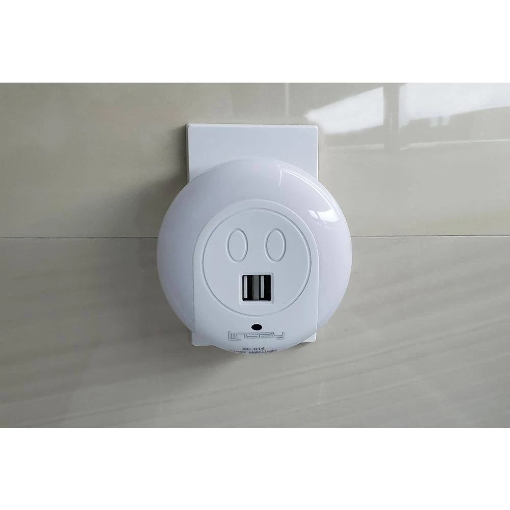 Smart 2 USB Charger 15 Amp Charging Station LED Lamp Wall Sensor by LINSAY 8 Smart 2 USB Charger 15 Amp Charging Station LED Lamp Wall Sensor by LINSAY - Image 6