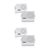 3.5 in. 3-Way Marine Audio Speakers Outdoor Weatherproof (2-Pair) by Pyle 1 3.5 in. 3-Way Marine Audio Speakers Outdoor Weatherproof (2-Pair) by Pyle -Cheap parkworld Store white pyle speakers 2 x plmr24 64 1000