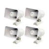 6 in. 50-Watt Indoor/Outdoor Waterproof Home PA Horn Speaker (4-Pack) by Pyle