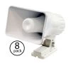 6 in. 50-Watt Indoor/Outdoor Waterproof Home PA Horn Speaker (8-Pack) by Pyle 1 6 in. 50-Watt Indoor/Outdoor Waterproof Home PA Horn Speaker (8-Pack) by Pyle -Cheap parkworld Store white pyle speakers 8 x phsp4 64 1000