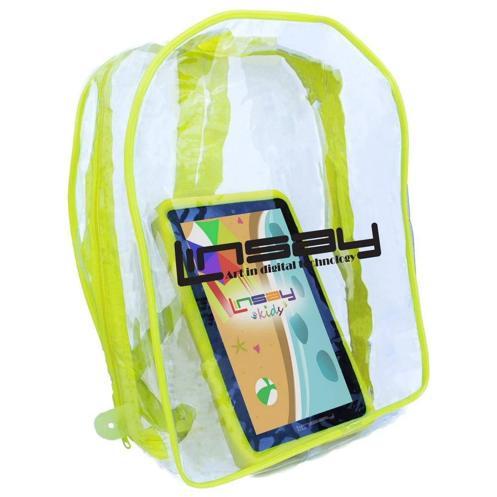 7 in. 2GB RAM 32GB Android 12 Quad Core Tablet with Yellow Kids Defender Case and Backpack by LINSAY 4 7 in. 2GB RAM 32GB Android 12 Quad Core Tablet with Yellow Kids Defender Case and Backpack by LINSAY - Image 2