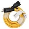 25 ft. SJTW 12/3 20 Amp 125-Volt Twist Lock NEMA L5-20 Extension Cord by parkworld -Cheap parkworld Store yellow parkworld general purpose cords 61742 64 1000