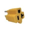 Household 15 Amp 125-Volt Plug to 20 Amp T-Blade Female outlet NEMA 5-15P to 5-20R/5-15R Travel Adapter (3-PACK) by parkworld 1 Household 15 Amp 125-Volt Plug to 20 Amp T-Blade Female outlet NEMA 5-15P to 5-20R/5-15R Travel Adapter (3-PACK) by parkworld -Cheap parkworld Store yellow parkworld plug adapters 68215 64 1000