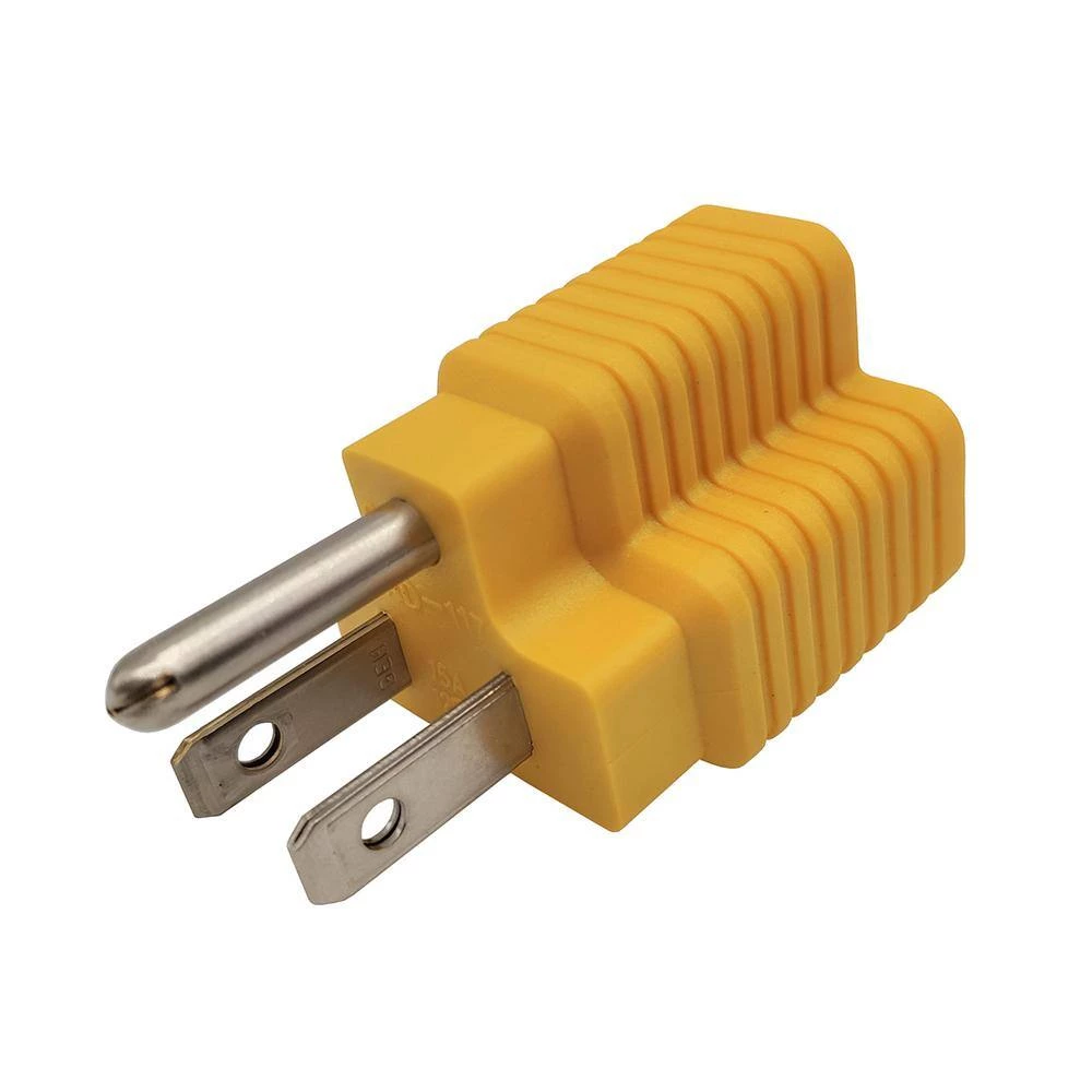 Household 15 Amp 125-Volt Plug to 20 Amp T-Blade Female outlet NEMA 5-15P to 5-20R/5-15R Travel Adapter (3-PACK) by parkworld 4 Household 15 Amp 125-Volt Plug to 20 Amp T-Blade Female outlet NEMA 5-15P to 5-20R/5-15R Travel Adapter (3-PACK) by parkworld - Image 2