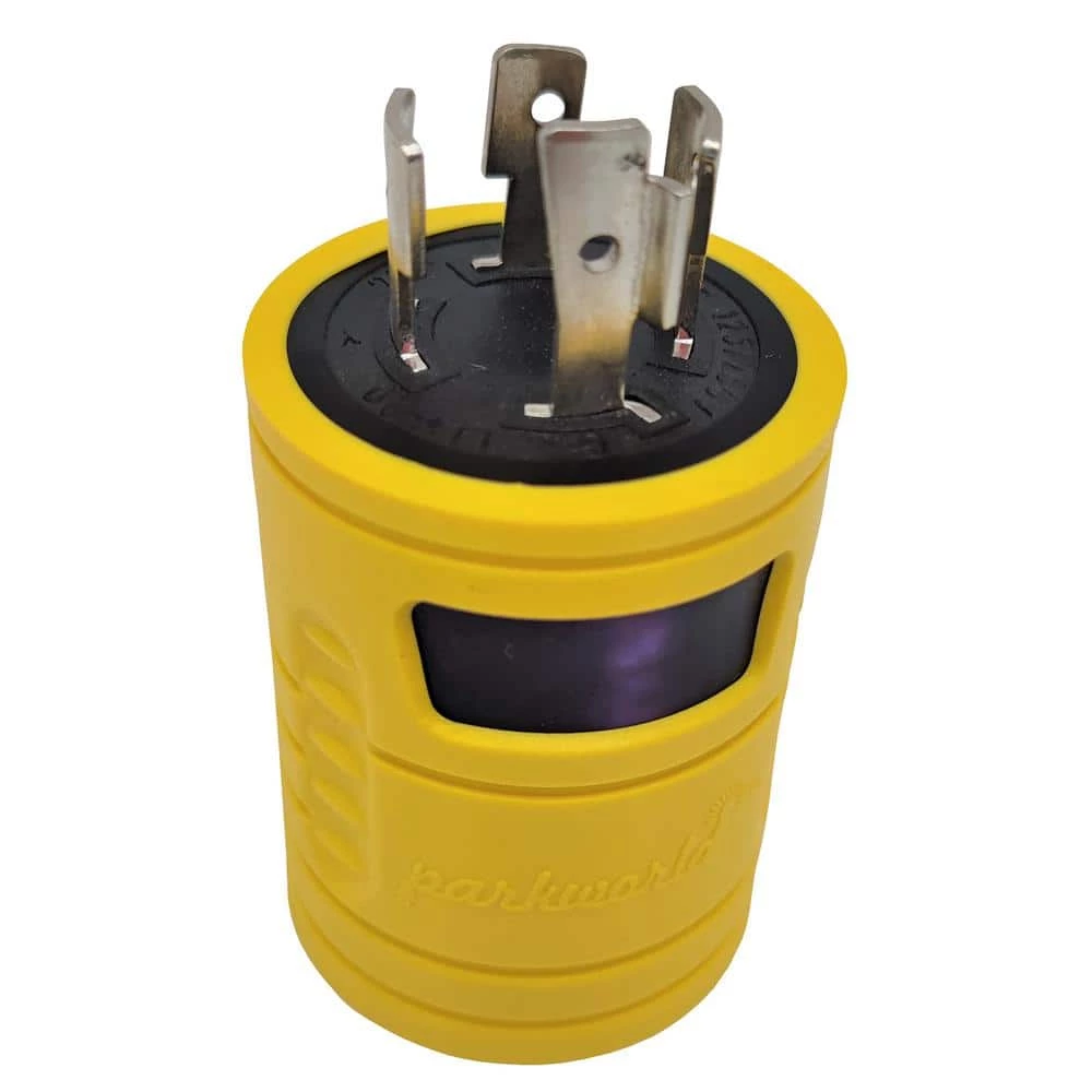 Generator 4-Prong 20 Amp L14-20P Plug to RV 30 Amp 125-Volt TT-30R Outlet Splitter Adapter(NEMA L14-20P to TT-30R) by parkworld 4 Generator 4-Prong 20 Amp L14-20P Plug to RV 30 Amp 125-Volt TT-30R Outlet Splitter Adapter(NEMA L14-20P to TT-30R) by parkworld - Image 2