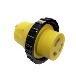 RV 30 Amp 3-Prong Plug TT-30P to 30 Amp RV/Marine Shore Power Locking L5-30R Outlet Splitter Adapter(TT-30P to L5-30R) by parkworld 9 RV 30 Amp 3-Prong Plug TT-30P to 30 Amp RV/Marine Shore Power Locking L5-30R Outlet Splitter Adapter(TT-30P to L5-30R) by parkworld -Cheap parkworld Store yellow parkworld plug adapters 691692 1f 1000