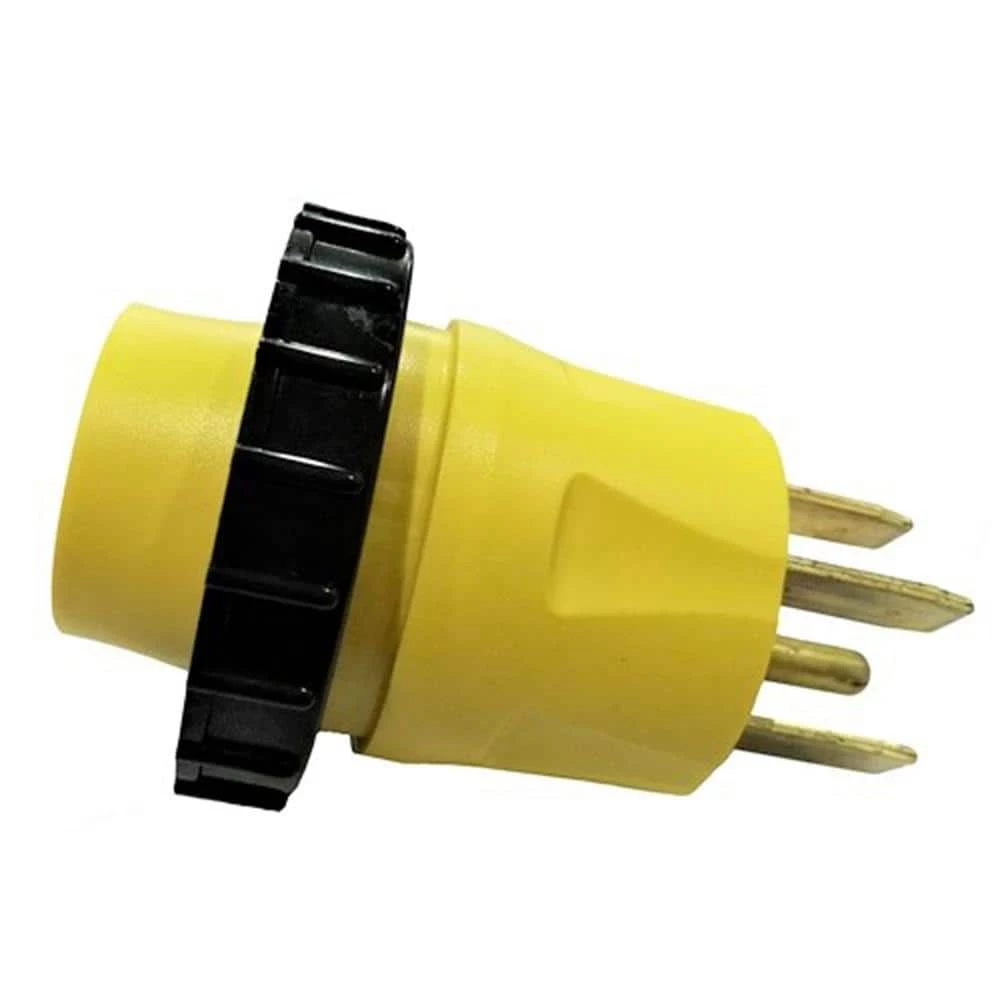 RV 50 Amp 4-Prong 14-50P Plug to 30 Amp Shore Power 3-Prong Locking L5-30R Outlet Splitter Adapter(14-50P to L5-30R) by parkworld 3 RV 50 Amp 4-Prong 14-50P Plug to 30 Amp Shore Power 3-Prong Locking L5-30R Outlet Splitter Adapter(14-50P to L5-30R) by parkworld