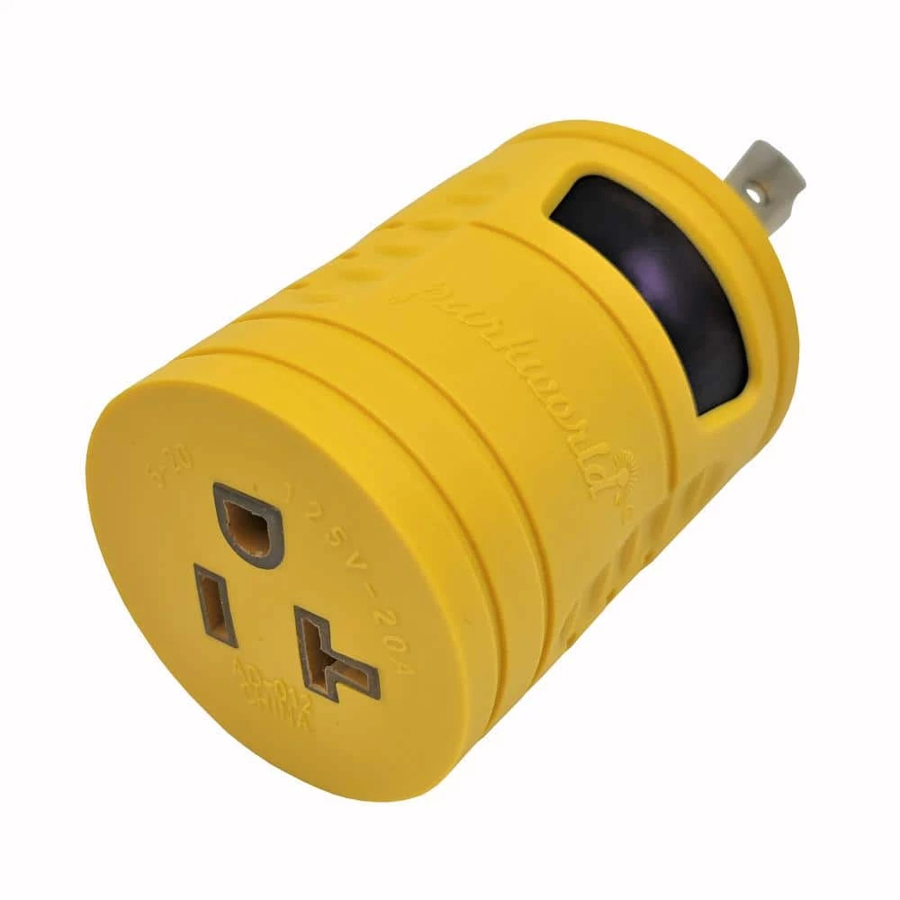 Generator 30 Amp Locking NEMA L5-30P to 20 Amp 5-20R/5-15R T-Blade Outlet Splitter Adapter(NEMA L5-30P to 5-20R/5-15R) by parkworld 6 Generator 30 Amp Locking NEMA L5-30P to 20 Amp 5-20R/5-15R T-Blade Outlet Splitter Adapter(NEMA L5-30P to 5-20R/5-15R) by parkworld - Image 4