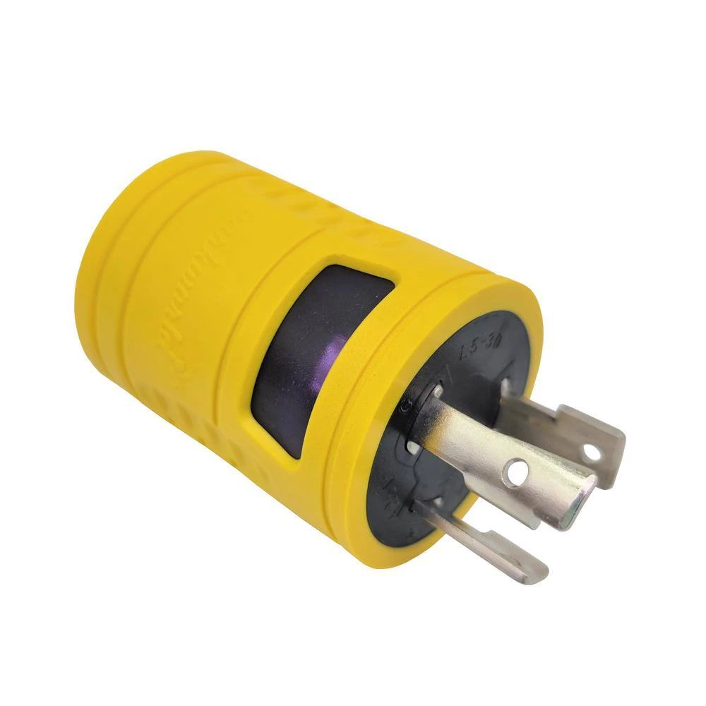Generator 30 Amp Locking NEMA L5-30P to 20 Amp 5-20R/5-15R T-Blade Outlet Splitter Adapter(NEMA L5-30P to 5-20R/5-15R) by parkworld 4 Generator 30 Amp Locking NEMA L5-30P to 20 Amp 5-20R/5-15R T-Blade Outlet Splitter Adapter(NEMA L5-30P to 5-20R/5-15R) by parkworld - Image 2