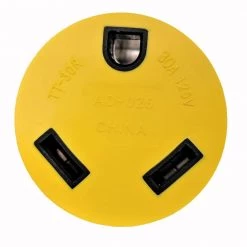 Generator 30 Amp to RV 30 Amp Power Adapter NEMA L14-30P to TT-30R Locking 4-Prong Plug to RV 3-Prong Outlet Yellow by parkworld 10 Generator 30 Amp to RV 30 Amp Power Adapter NEMA L14-30P to TT-30R Locking 4-Prong Plug to RV 3-Prong Outlet Yellow by parkworld -Cheap parkworld Store yellow parkworld plug adapters 691784y 1f 1000