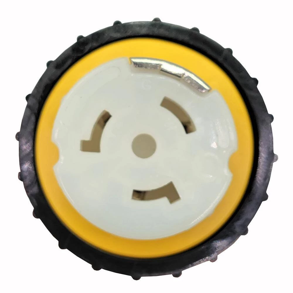 Generator 30 Amp 4-Prong Locking L14-30P Plug to RV/Marine 50 Amp Locking SS2-50R Outlet Splitter Adapter by parkworld 7 Generator 30 Amp 4-Prong Locking L14-30P Plug to RV/Marine 50 Amp Locking SS2-50R Outlet Splitter Adapter by parkworld - Image 5