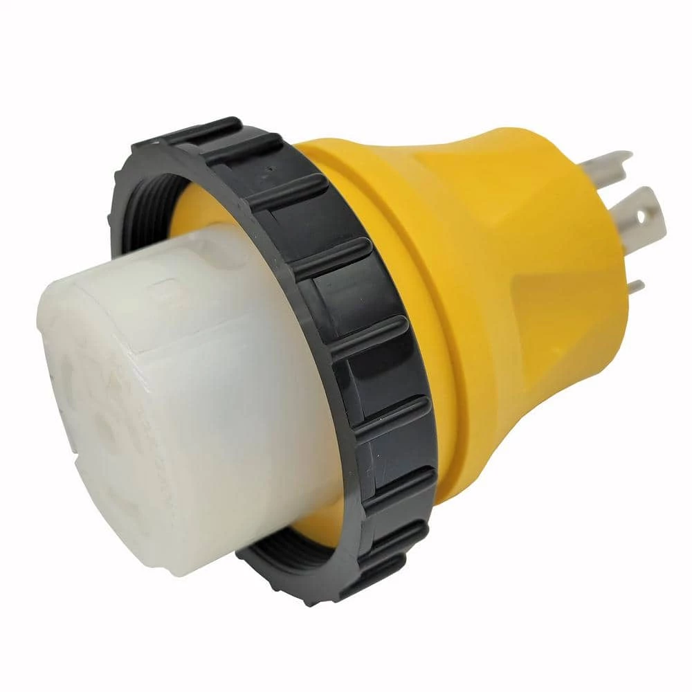 Generator 30 Amp 4-Prong Locking L14-30P Plug to RV/Marine 50 Amp Locking SS2-50R Outlet Splitter Adapter by parkworld 5 Generator 30 Amp 4-Prong Locking L14-30P Plug to RV/Marine 50 Amp Locking SS2-50R Outlet Splitter Adapter by parkworld - Image 3