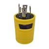 Generator 30 Amp 4-Prong Locking NEMA L14-30P Plug to 20 Amp 4-Prong Locking L14-20R Outlet Splitters Generator Adapter by parkworld 1 Generator 30 Amp 4-Prong Locking NEMA L14-30P Plug to 20 Amp 4-Prong Locking L14-20R Outlet Splitters Generator Adapter by parkworld -Cheap parkworld Store yellow parkworld plug adapters 884982 64 1000